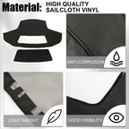 Convertible Soft Top Black Vinyl for Chevy Camaro Pontiac Firebird (1994-2002)