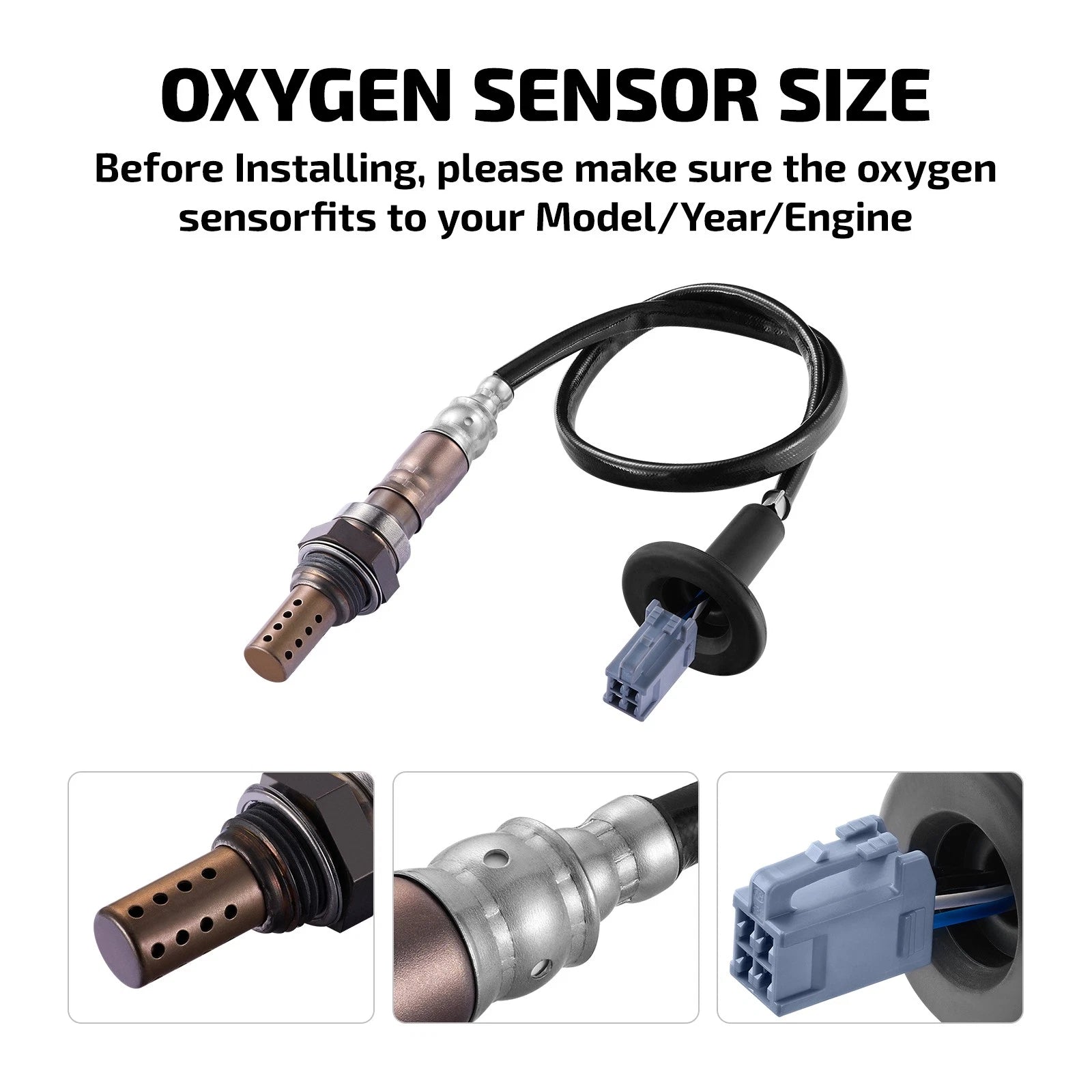Downstream Oxygen Sensor for Toyota Matrix, Pontiac Vibe, Corolla 1.8L (2003–2013) 234-4233