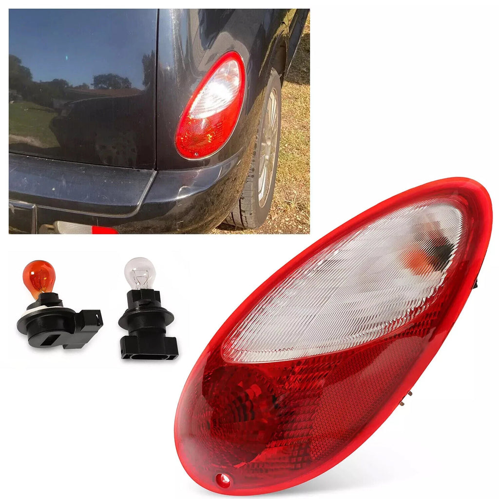 Tail Light for Chrysler PT Cruiser (2006–2010) Passenger Side with Bulbs