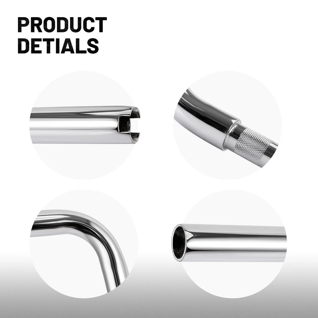 Chrome 14" Rise 1.25" Ape Hanger Handlebars for Harley Softail (2000–2023)