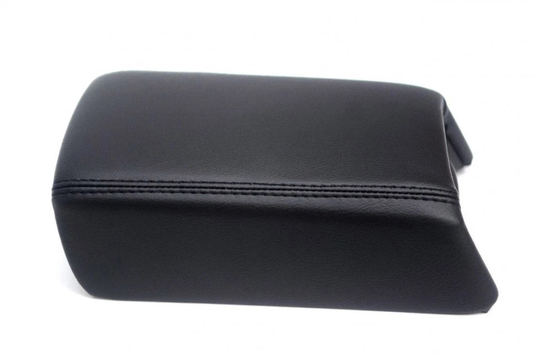 Center Console Armrest Cover for Chevrolet Malibu (2013–2015) Black Leather