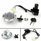 Ignition Switch, Gas Cap, Seat Key Kit for Yamaha XVS1300 (2007–2017)
