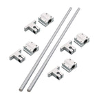Set of 2 Linear Motion Rail Slide Guides
