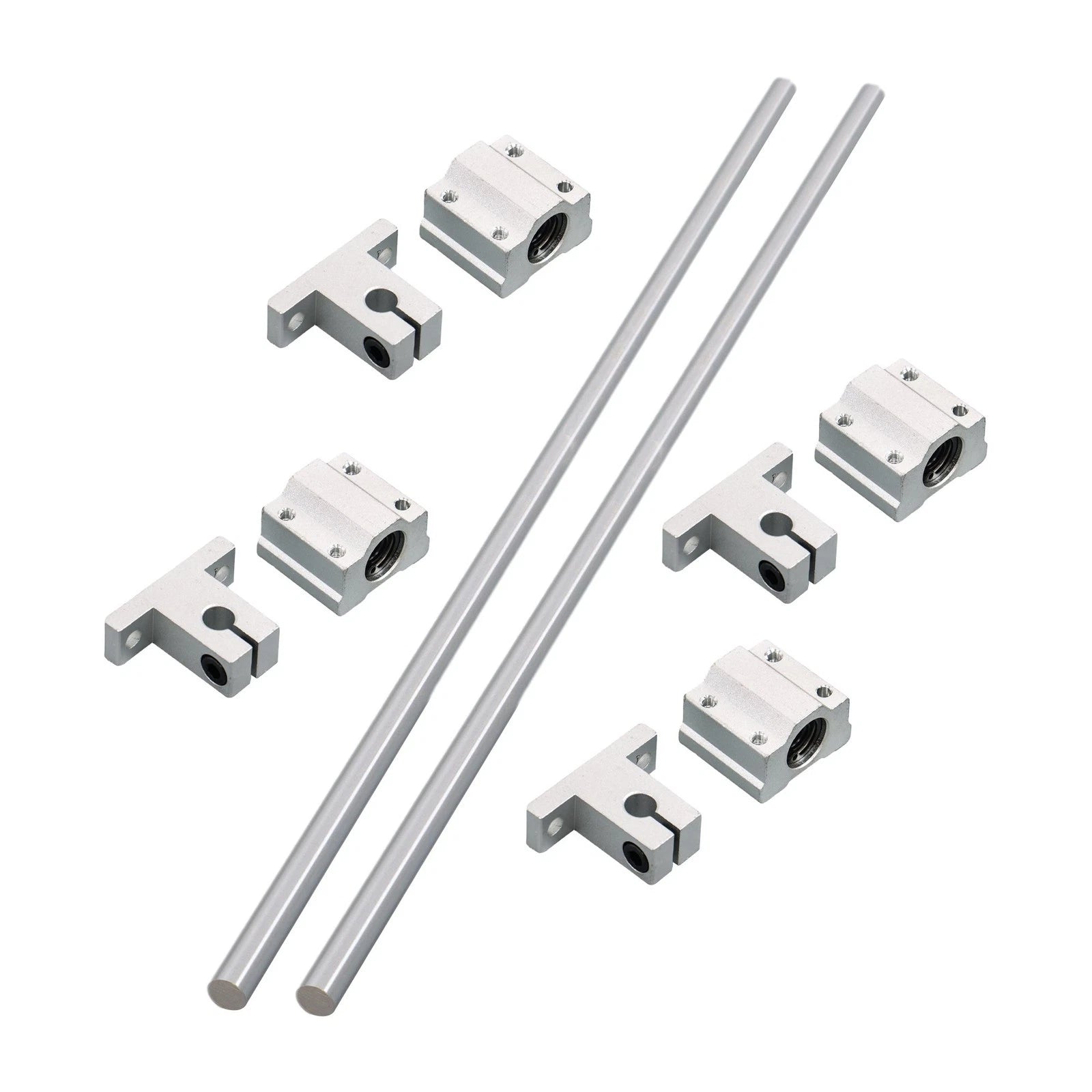 Set of 2 Linear Motion Rail Slide Guides