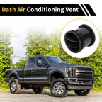 Dash AC Heater Air Vent for Ford F150 (2004–2008) Center Outlet Black