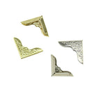 24pcs Metal Book Corner Protectors for Scrapbooking (23mm x 23mm)