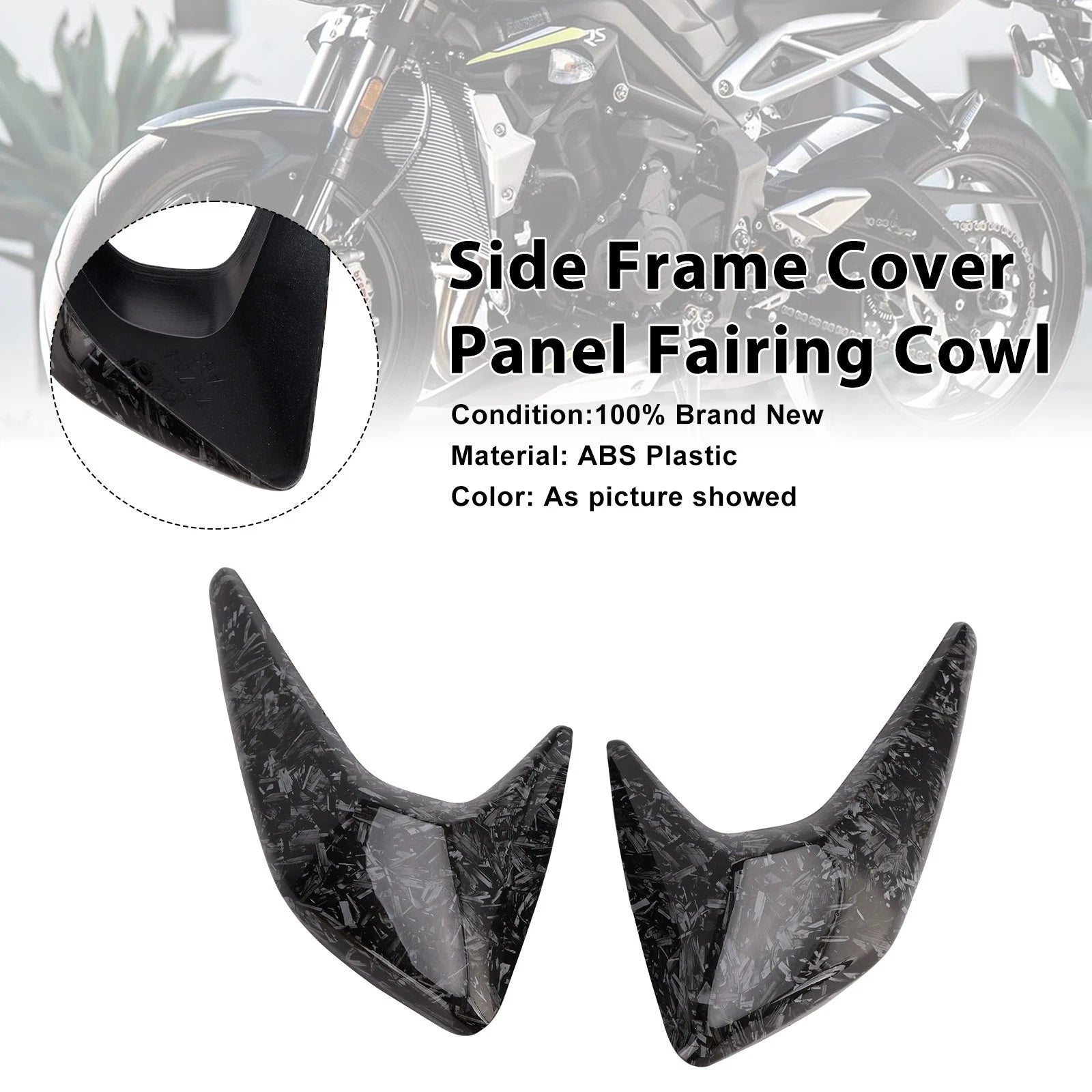 Side Frame Cover Panel for Triumph Street Triple 765 R/RS (2020–2022)