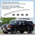 Front Windshield Upper Reveal Molding for Toyota FJ Cruiser (2007-2014)