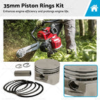 Piston Rings Kit for Honda GX25 GX25N (2000–2023)