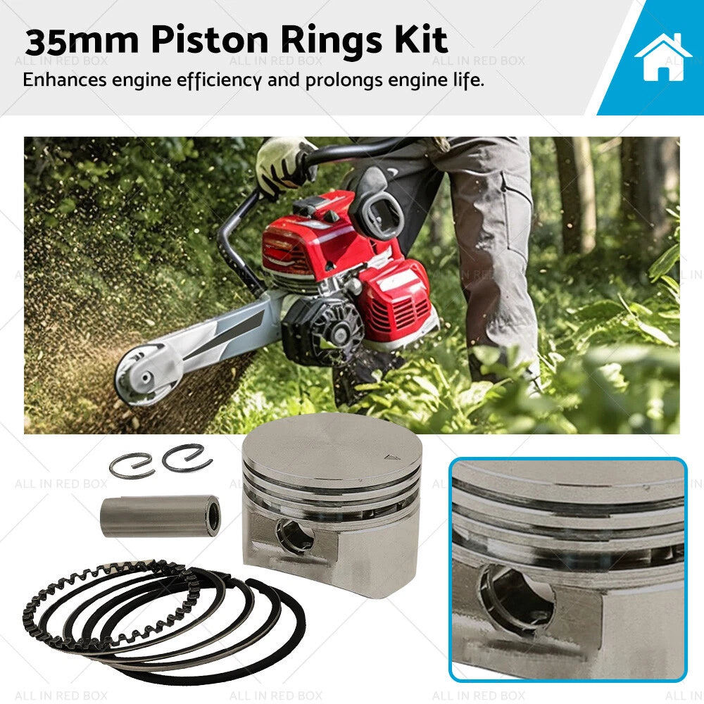 Piston Rings Kit for Honda GX25 GX25N (2000–2023)