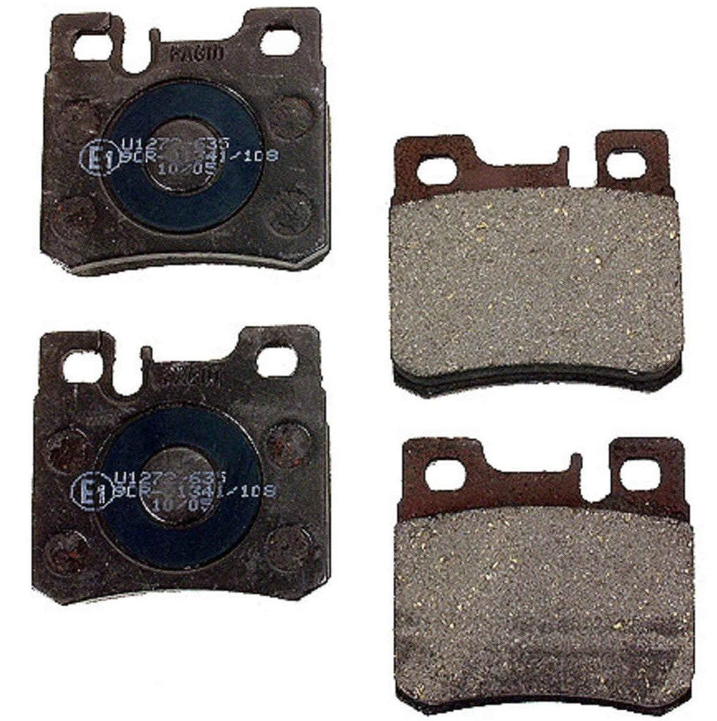 Set of 4 Hella Pagid 355007361 Rear Disc Brake Pads for Mercedes-Benz C280, 300CE