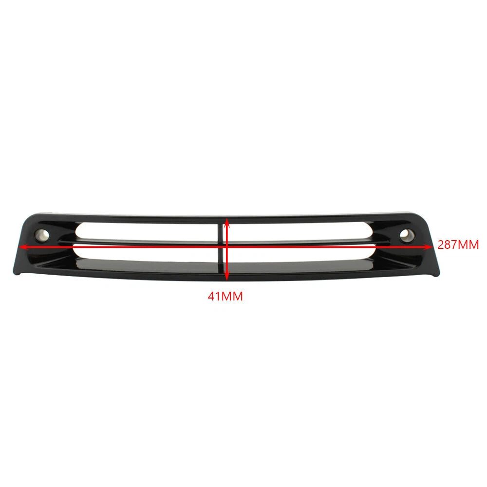 Lower headlight grille vent fairing for Honda Goldwing GL1500 (1988–2000) Black