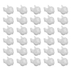 30x Plastic Hood Bonnet Prop Rod Clip Support Tool Clamp for L#