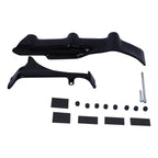 Black Inner Primary Cover Trim for Harley Softail Fatboy Deluxe (2007–2017)