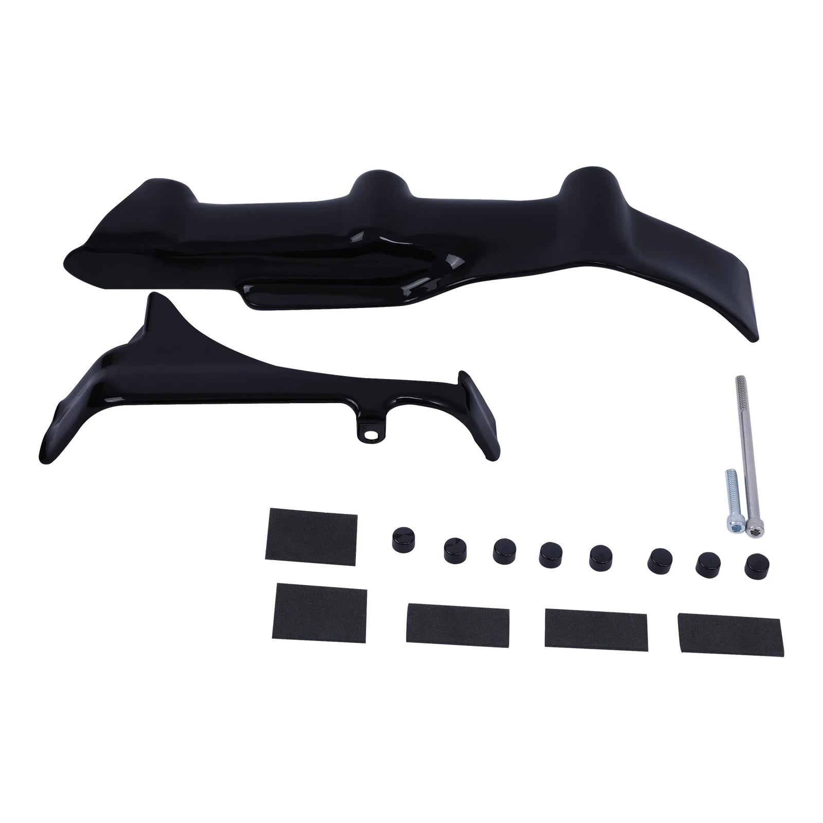 Black Inner Primary Cover Trim for Harley Softail Fatboy Deluxe (2007–2017)