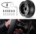 Steering Wheel Hub Adapter for GM Chevy 5 & 6 Hole (Flaming River, Ididit)