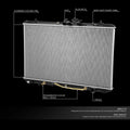 Aluminum Radiator DPI 13024 for Toyota Highlander V6 (2008–2013)