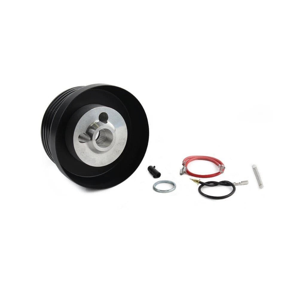 Steering Wheel Hub Adapter Black for 1964–1966 GM 5 and 6 Hole Models