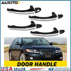 Chrome Outside Door Handle Set for Hyundai Azera (2006–2011)
