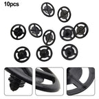 Set of 10 Hood Insulation Retainer Clips for Nissan (Fits 65832-F5000, 65846-30F00)