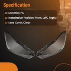 Headlight Lens Cover Shell for BMW G30 M5 540i xDrive (2020–2023) Pair