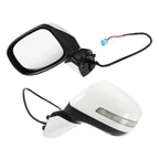 Left Side Door Mirror Replacement for Honda Civic 2012-2013 Manual Folding White