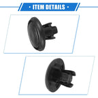 40 Pcs Fender Liner Clips for Honda - Plastic Black Automotive Clips