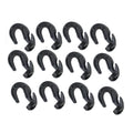 Set of 12 Adjustable Shock Cord Hooks for Rubber Rope Bungee Tarp Cover