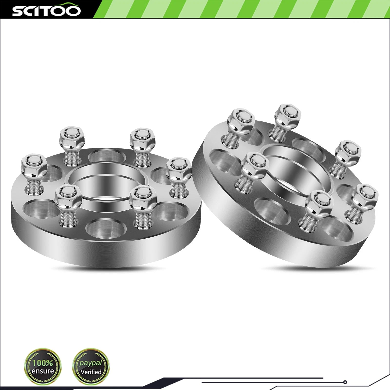 2X 1" Wheel Spacers 6x4.5 M12x1.25 for Nissan Pathfinder (2005–2012)