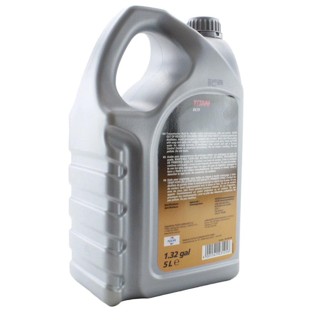 Fuchs TITAN DCTF Dual Clutch Transmission Fluid 5L for BMW Chevrolet
