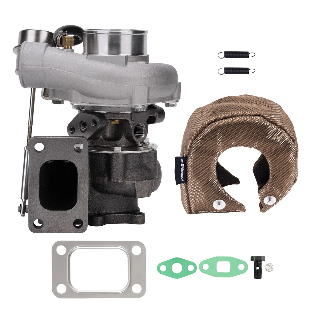 Turbo .63 A/R for Nissan Skyline R32 R33 R34 RB20 RB20DET RB25DET W/ Heat Blanket