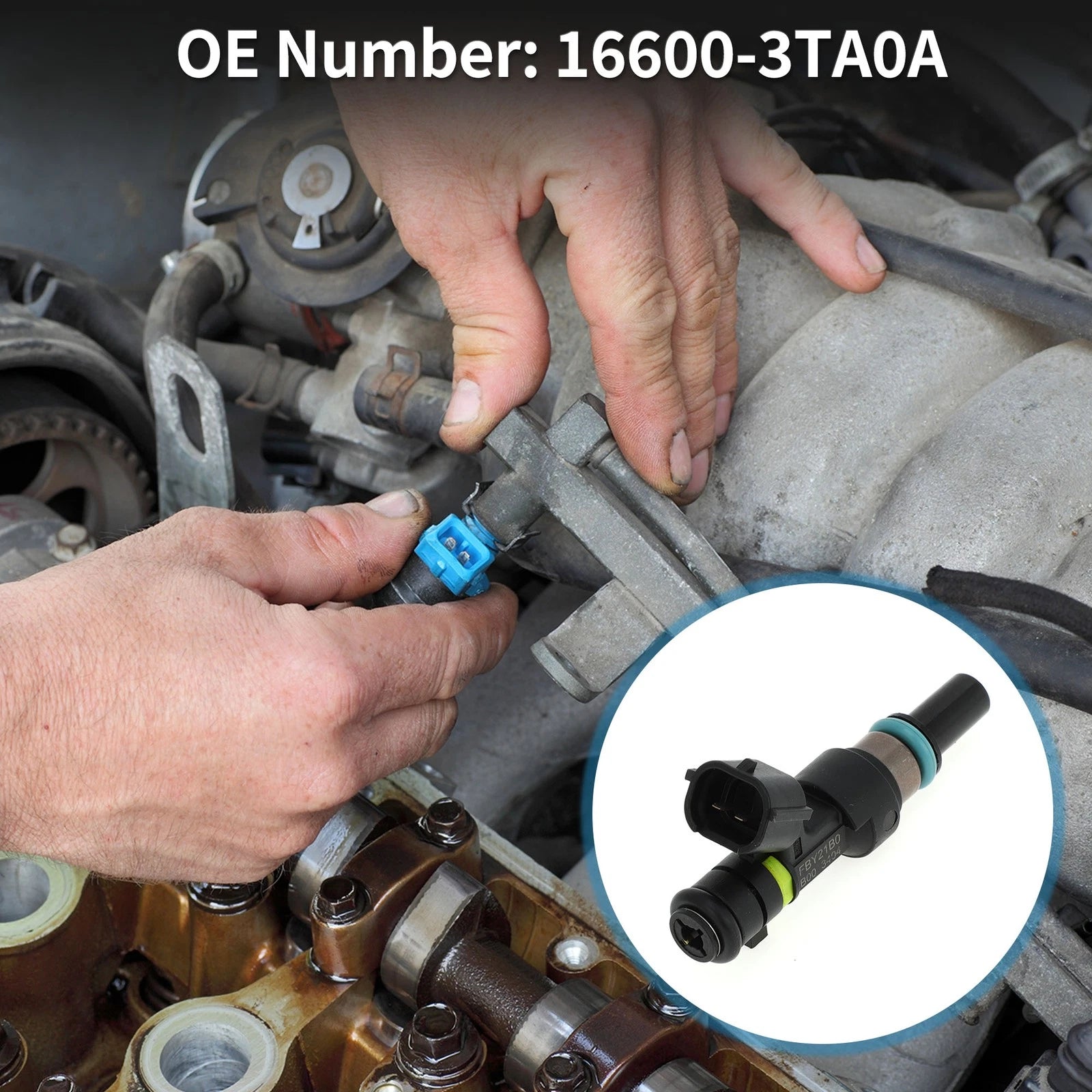Fuel Injector No. 16600-3TA0A for Nissan X-Trail T32 (2013)