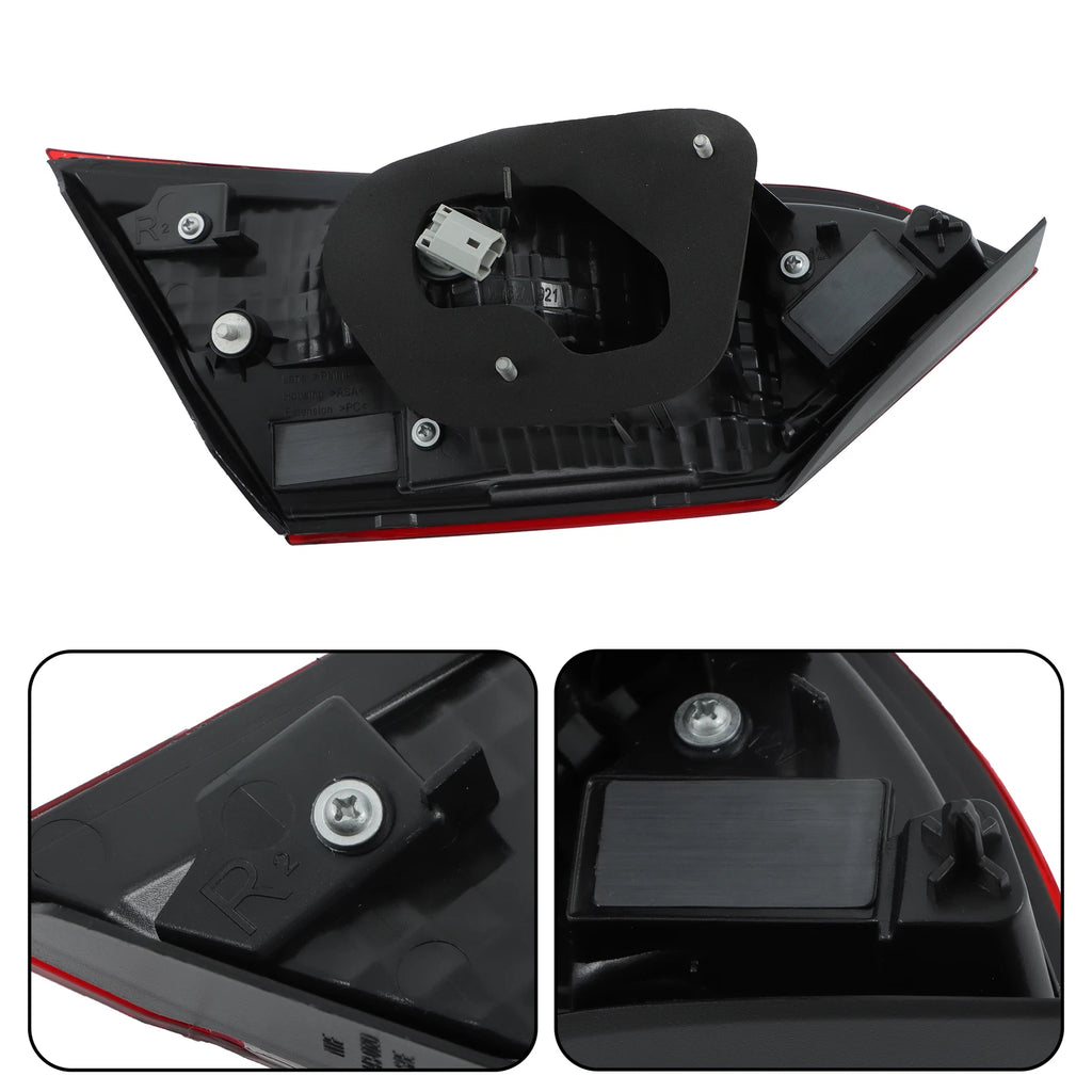 Passenger Brake Tail Light for Toyota Camry (2021–2023) Halogen Black