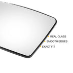 Left Lower White Mirror Glass for Ford Transit T150 T250 (Non-heated)