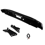 Rear Step Bumper Assembly for Silverado Sierra (1999–2007) Black