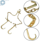 Trailer Hitches with Grab Hooks for V-Chain Bridle (G70, 5/16" × 3', 15")