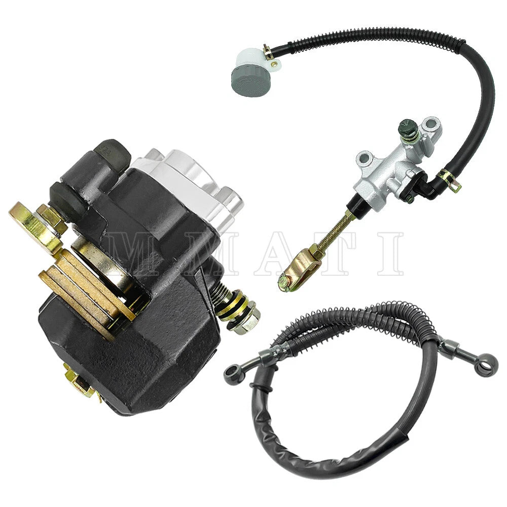 Rear Brake Caliper & Master Cylinder w/Hose Assy for Yamaha Warrior 350 (1987–2004)