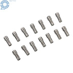 14 Pack Double Angle Collets for Tool Holder (3/64 to 1/4 Inch)