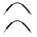 Set of 2 Rear Brake Hydraulic Hoses for Ford Police Interceptor Utility (2013–2019)
