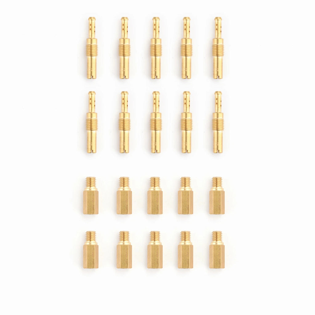 20Pcs Carburetor Main Jet & Slow Pilot Jet Tool for PWK OKO CVK UA