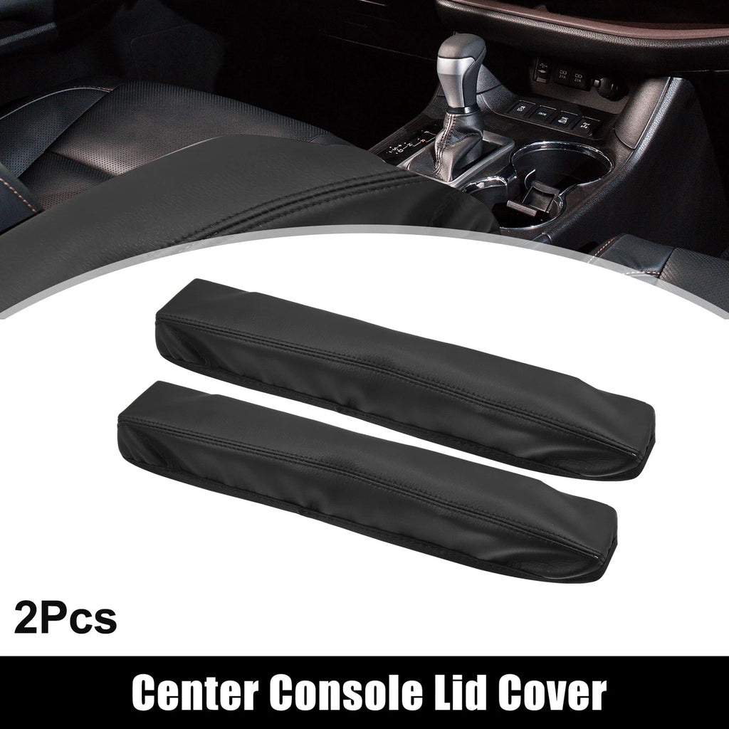 2 Pcs Armrest Lid Covers for Toyota Sienna (2021–2022) Black