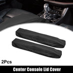 2 Pcs Armrest Lid Covers for Toyota Sienna (2021–2022) Black