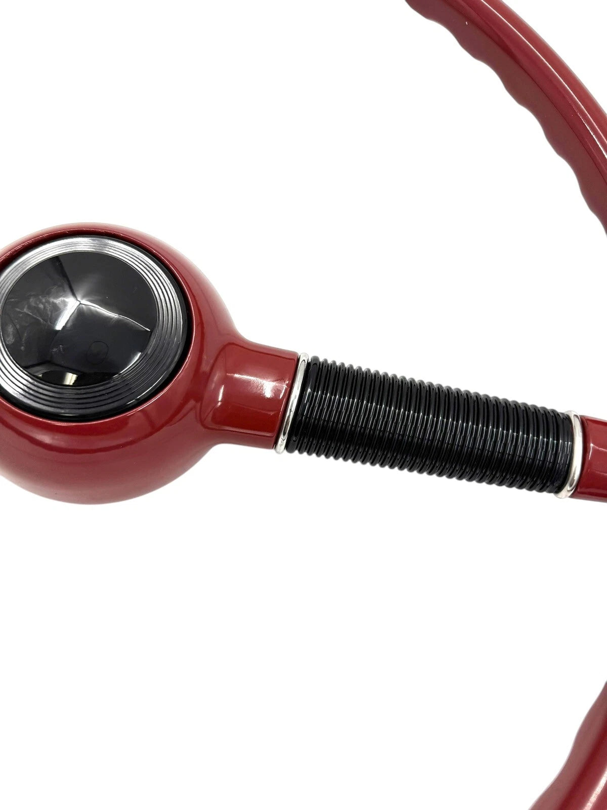 Steering Wheel Replacement for 1940 Ford Deluxe 16 Inch Red Black 3-Hole