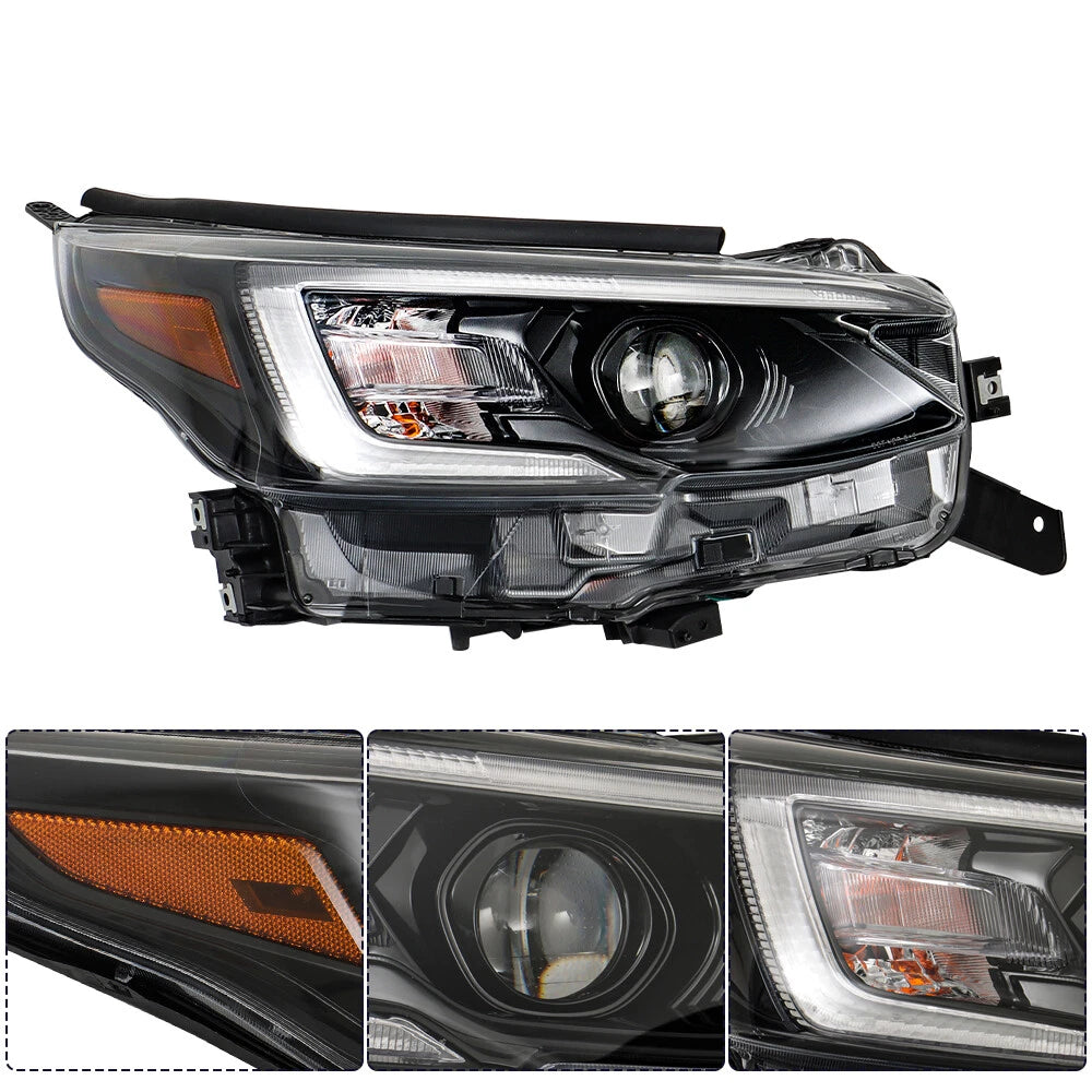 LED Headlight for Subaru Legacy/Outback (2020) Right Side Black Housing