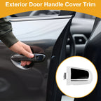 Exterior Door Handle Cover Trim for Chevrolet Malibu (2016–2018) Black ABS