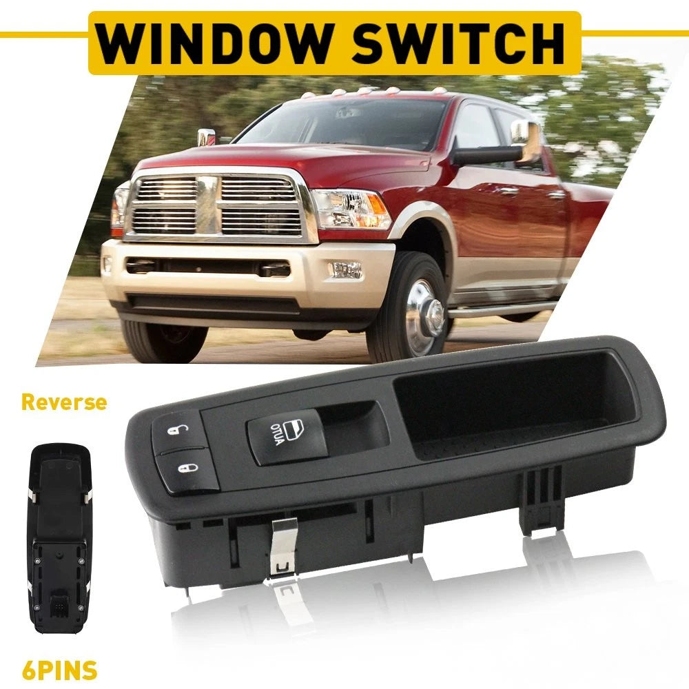 Front Right Door Window Switch Button for RAM 1500 2500 3500 4500 5500 (2011–2012)