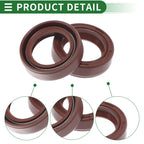 Set of 5 Oil Seal Rotary Shaft Seal FKM Rubber 18x25x7mm