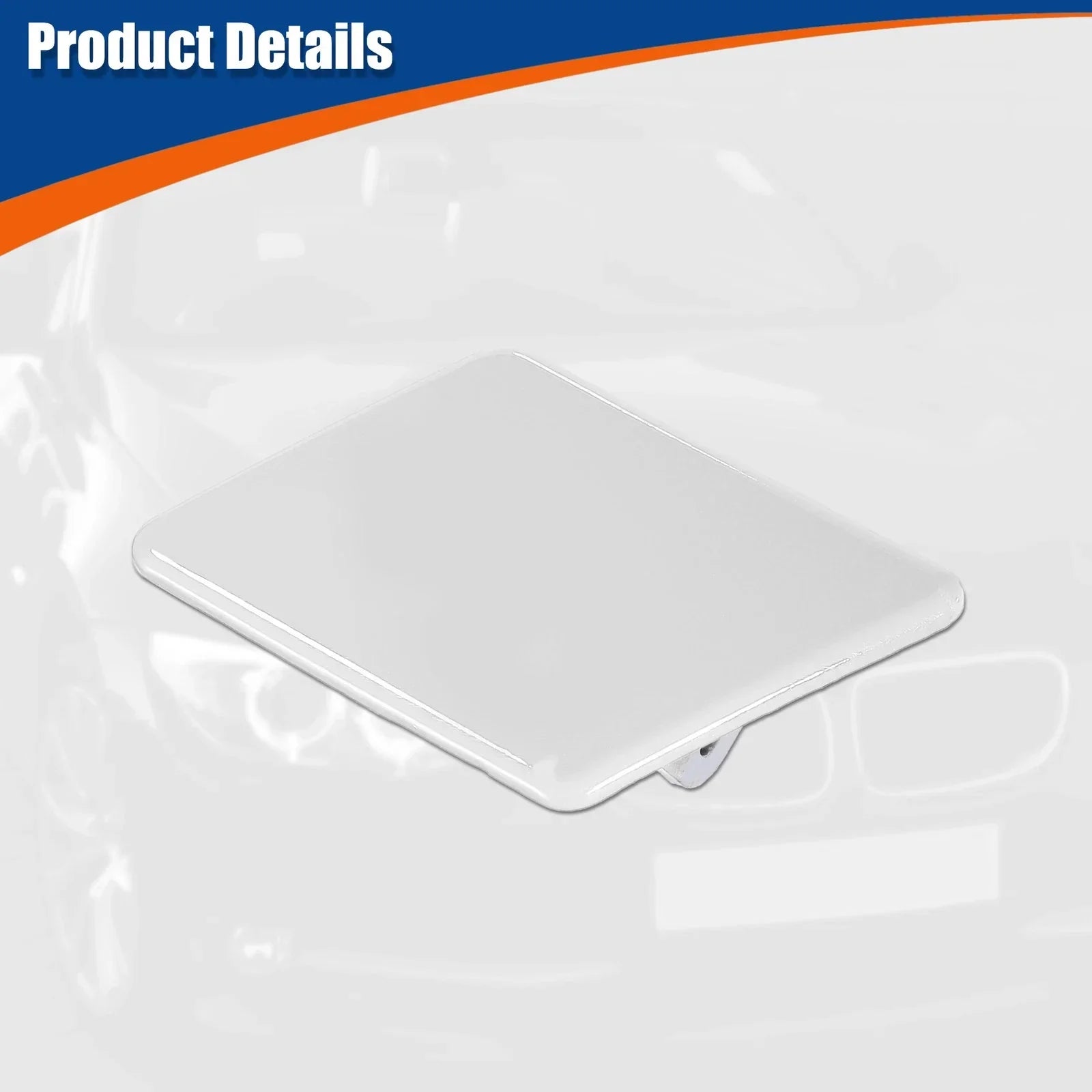 Left Side Front Bumper Headlight Washer Nozzle Cover for BMW E90 E91 White