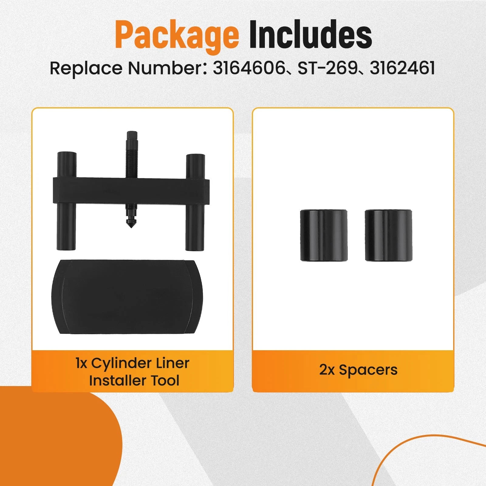 Cylinder Liner Press Installer for Cummins ISX X15 (2017–2023)