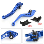 Short Clutch Brake Lever for street bike 790 (2018–2018) Blue